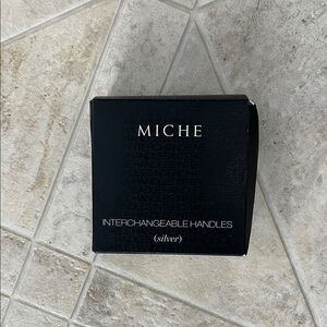 Miche Silver Interchangeable Handles in black and brown